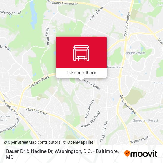 Bauer Dr & Nadine Dr map