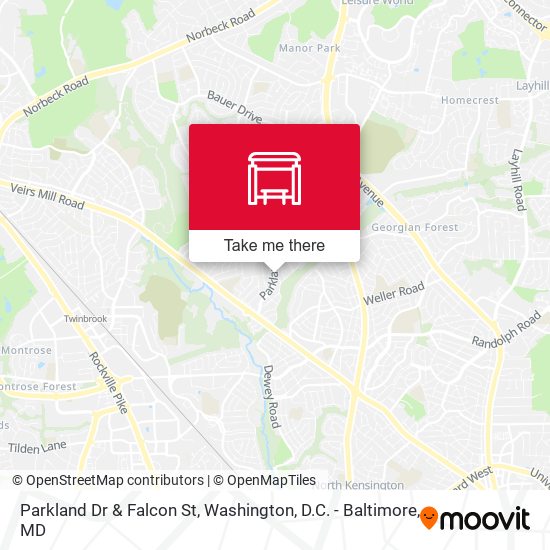 Mapa de Parkland Dr & Falcon St