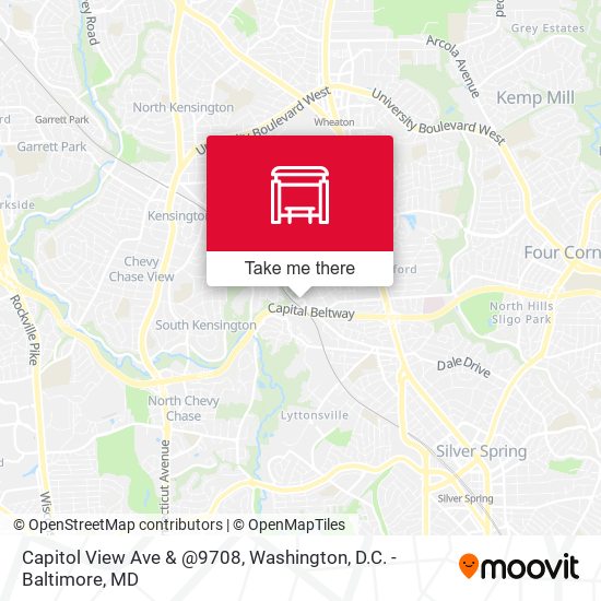 Capitol View Ave & @9708 map
