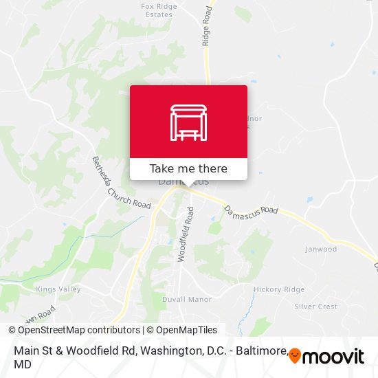 Mapa de Main St & Woodfield Rd