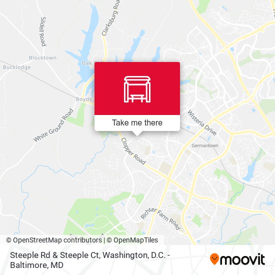 Mapa de Steeple Rd & Steeple Ct