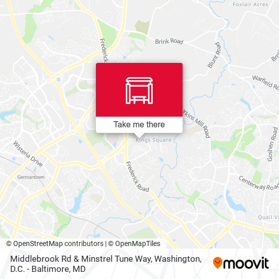 Mapa de Middlebrook Rd & Minstrel Tune Way