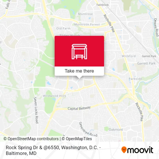 Rock Spring Dr & @6550 map