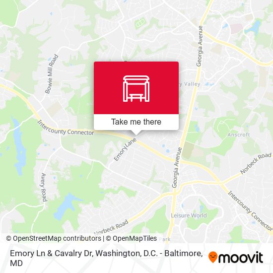 Mapa de Emory Ln & Cavalry Dr