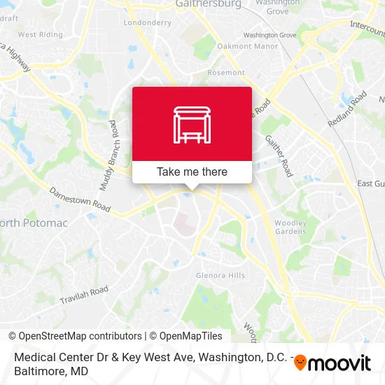 Medical Center Dr & Key West Ave map