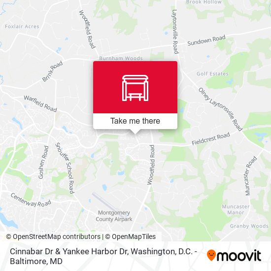 Cinnabar Dr & Yankee Harbor Dr map