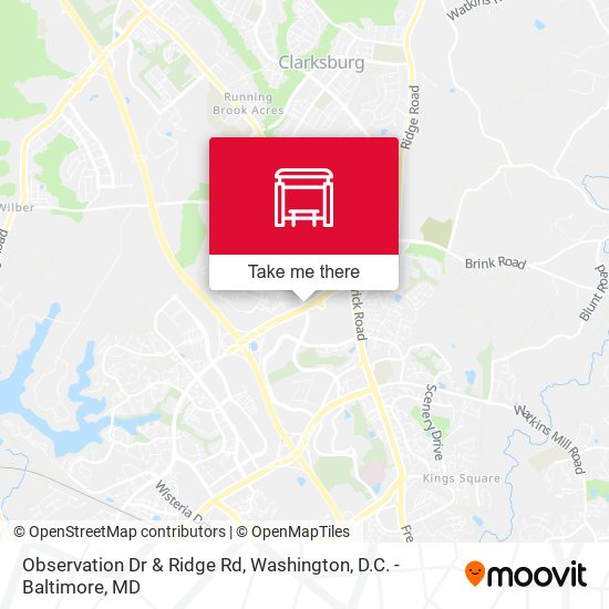 Mapa de Observation Dr & Ridge Rd