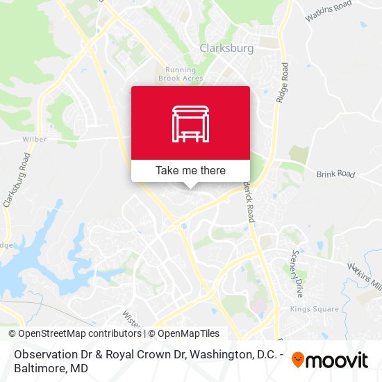 Mapa de Observation Dr & Royal Crown Dr