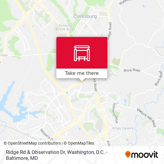 Mapa de Ridge Rd & Observation Dr