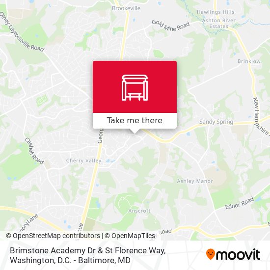 Brimstone Academy Dr & St Florence Way map