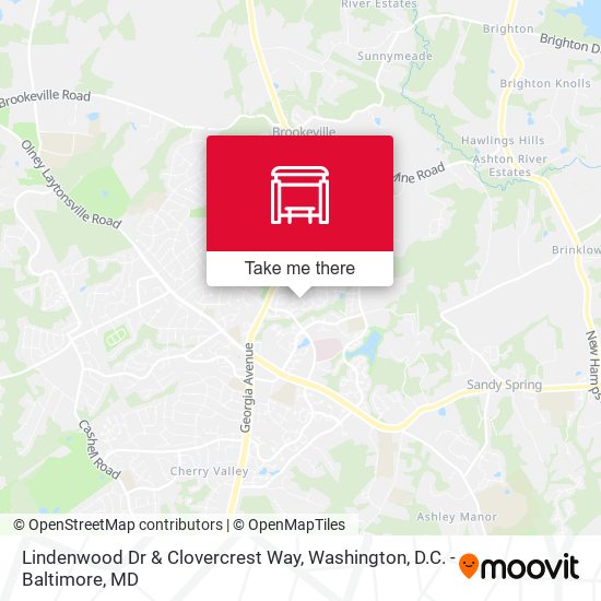 Mapa de Lindenwood Dr & Clovercrest Way