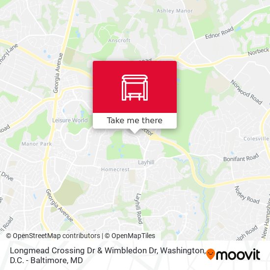 Mapa de Longmead Crossing Dr & Wimbledon Dr