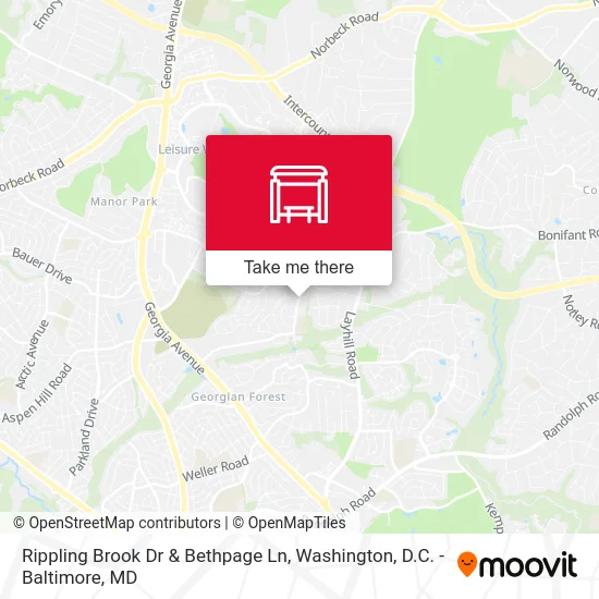 Rippling Brook Dr & Bethpage Ln map