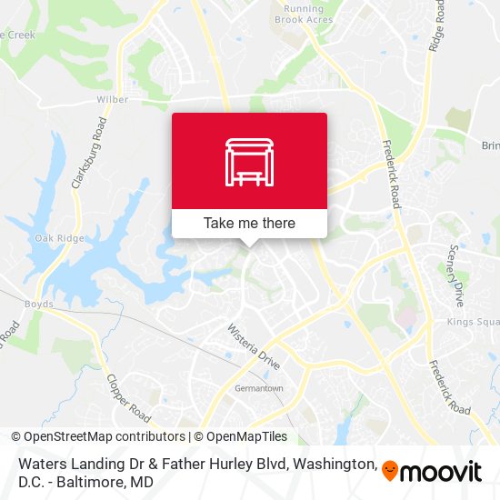 Waters Landing Dr & Father Hurley Blvd map