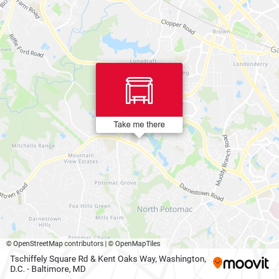 Tschiffely Square Rd & Kent Oaks Way map