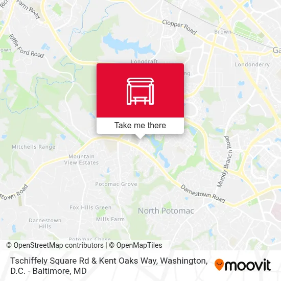 Tschiffely Square Rd & Kent Oaks Way map