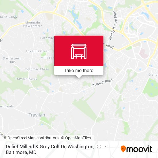 Dufief Mill Rd & Grey Colt Dr map