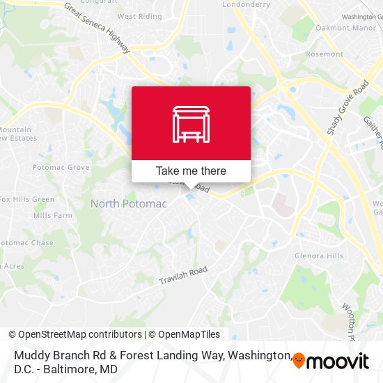 Muddy Branch Rd & Forest Landing Way map