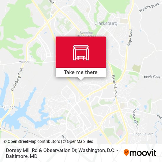 Mapa de Dorsey Mill Rd & Observation Dr