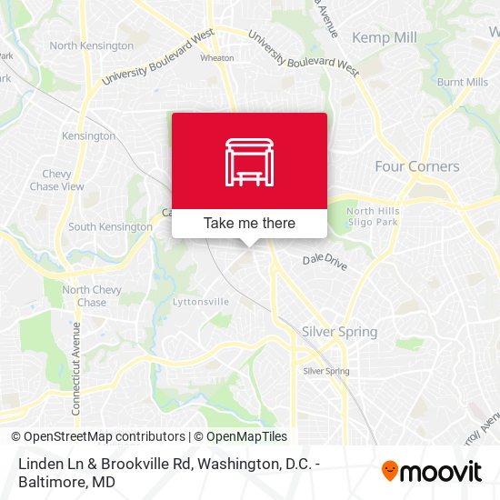 Mapa de Linden Ln & Brookville Rd