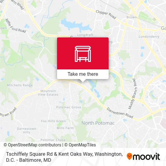 Tschiffely Square Rd & Kent Oaks Way map