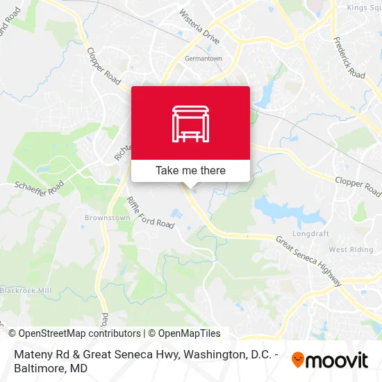 Mateny Rd & Great Seneca Hwy map