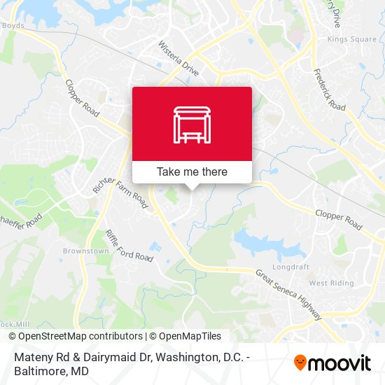 Mapa de Mateny Rd & Dairymaid Dr