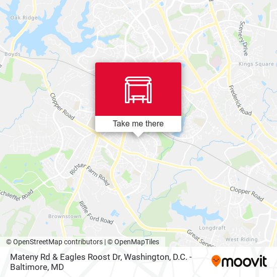 Mateny Rd & Eagles Roost Dr map