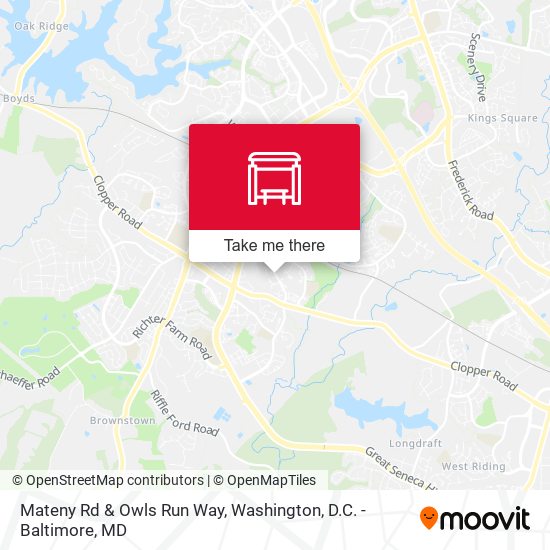 Mapa de Mateny Rd & Owls Run Way