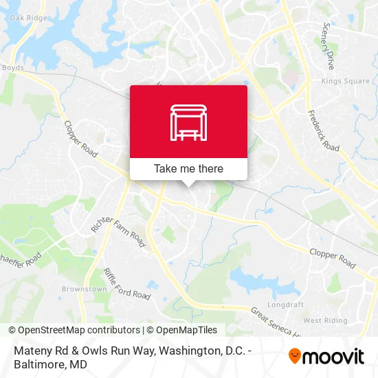 Mateny Rd & Owls Run Way map