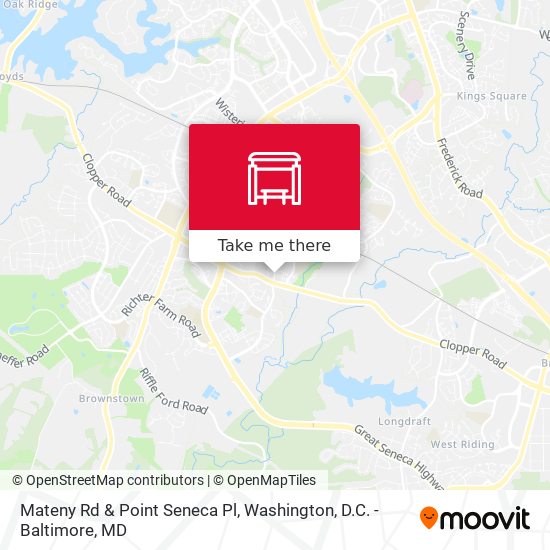 Mateny Rd & Point Seneca Pl map