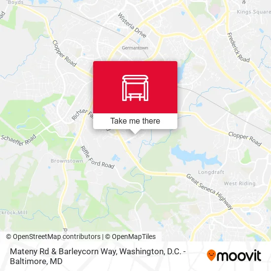 Mateny Rd & Barleycorn Way map