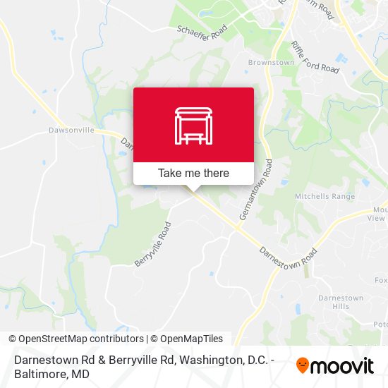 Darnestown Rd & Berryville Rd map