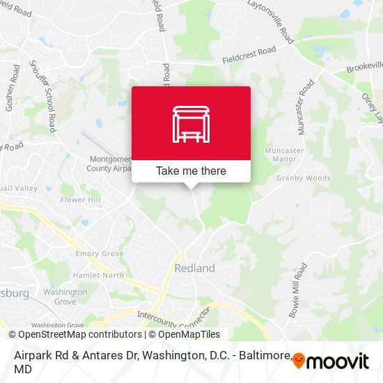 Mapa de Airpark Rd & Antares Dr