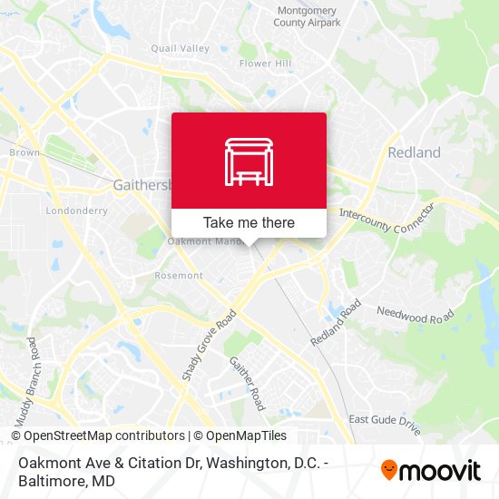 Mapa de Oakmont Ave & Citation Dr
