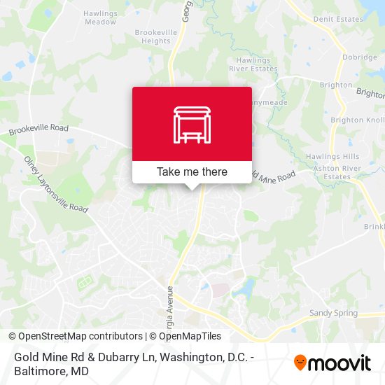Mapa de Gold Mine Rd & Dubarry Ln