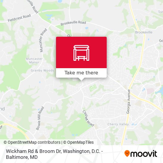 Mapa de Wickham Rd & Broom Dr