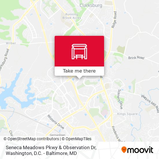 Seneca Meadows Pkwy & Observation Dr map