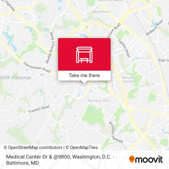 Medical Center Dr & @9800 map