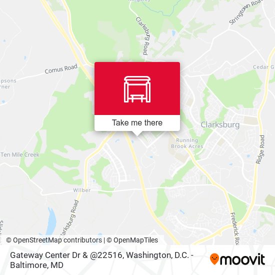 Mapa de Gateway Center Dr & @22516