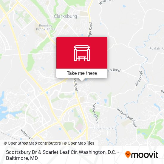 Scottsbury Dr & Scarlet Leaf Cir map