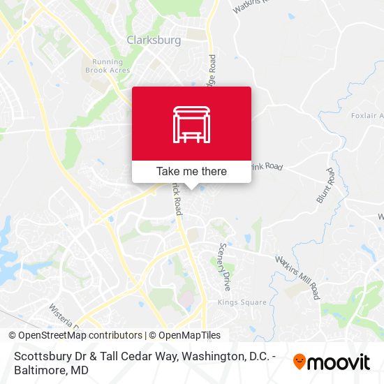 Scottsbury Dr & Tall Cedar Way map