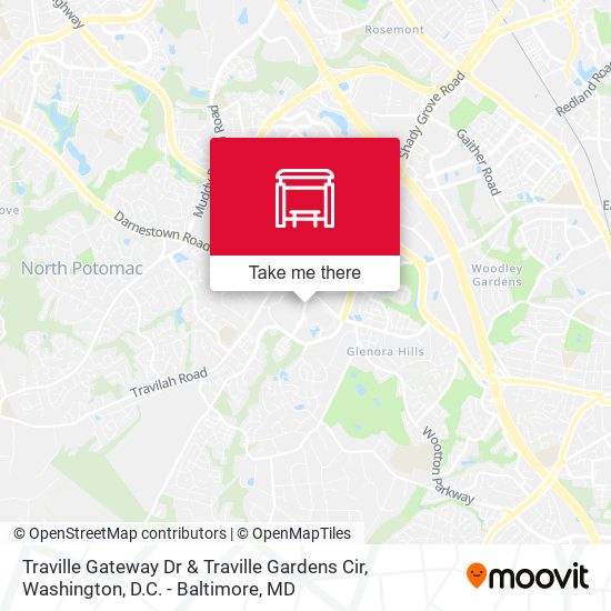 Traville Gateway Dr & Traville Gardens Cir map