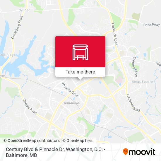 Mapa de Century Blvd & Pinnacle Dr