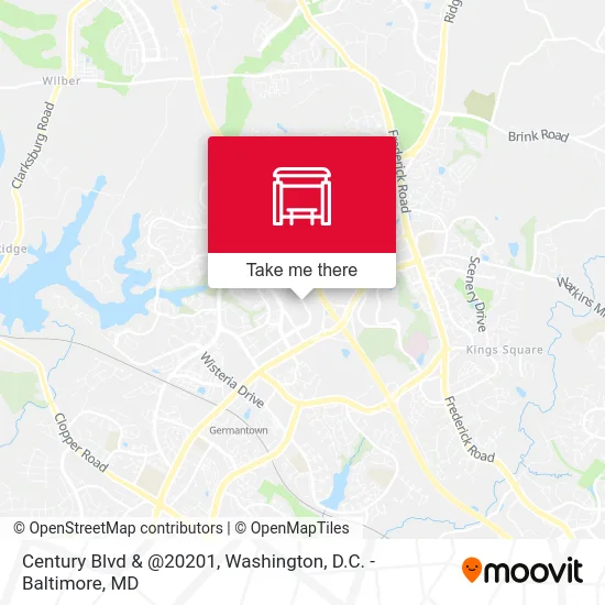 Century Blvd & @20201 map