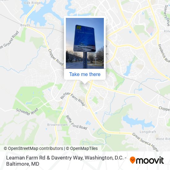 Mapa de Leaman Farm Rd & Daventry Way