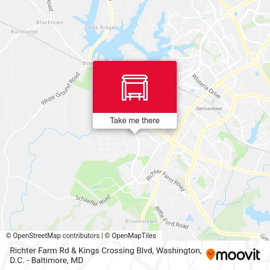 Richter Farm Rd & Kings Crossing Blvd map