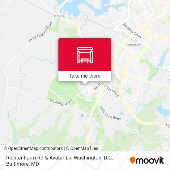 Richter Farm Rd & Avatar Ln map