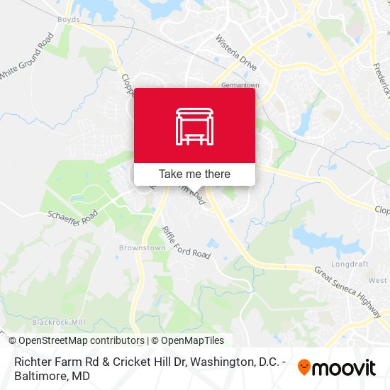 Mapa de Richter Farm Rd & Cricket Hill Dr