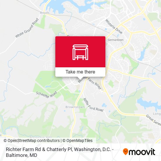 Richter Farm Rd & Chatterly Pl map